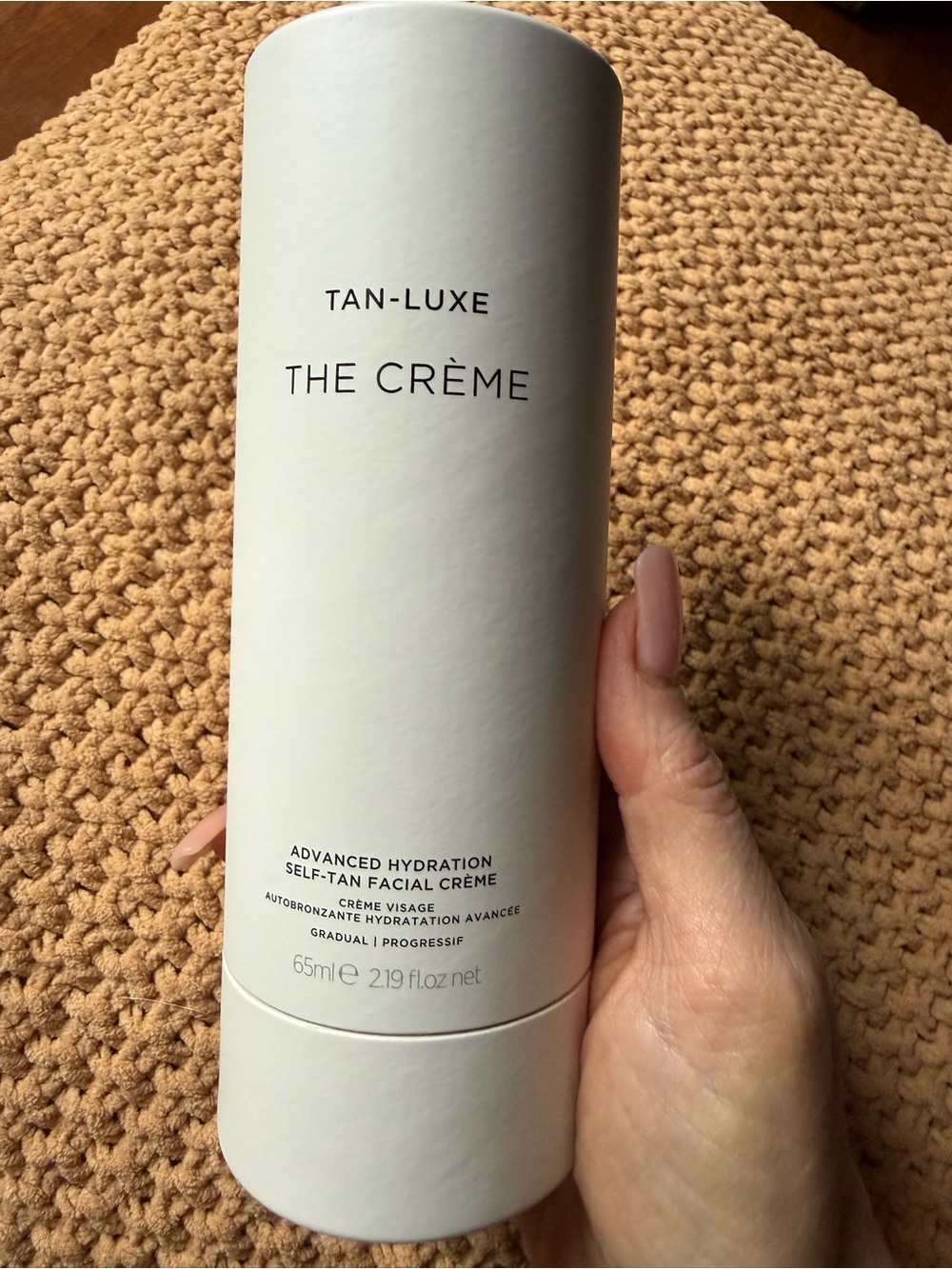 Tan-Luxe The Crème Advanced Hydration Self-Tan Facial Crème — White